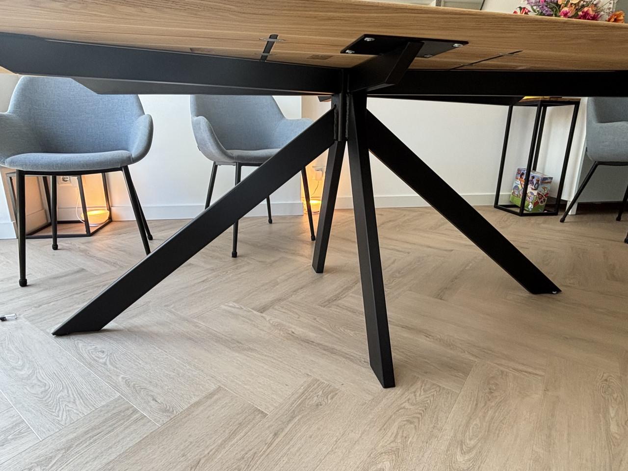 Onderstel Floyd t.b.v. eettafel 220/240/260 vm