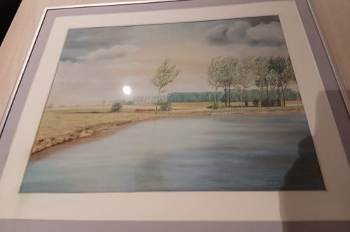 Pastel Tekening Zeeuwse polder