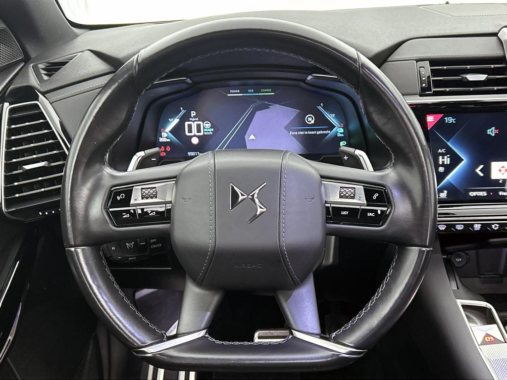 Ds Ds 7 crossback e-tense awd 300pk automaat rivoli | zwart leder | adaptie