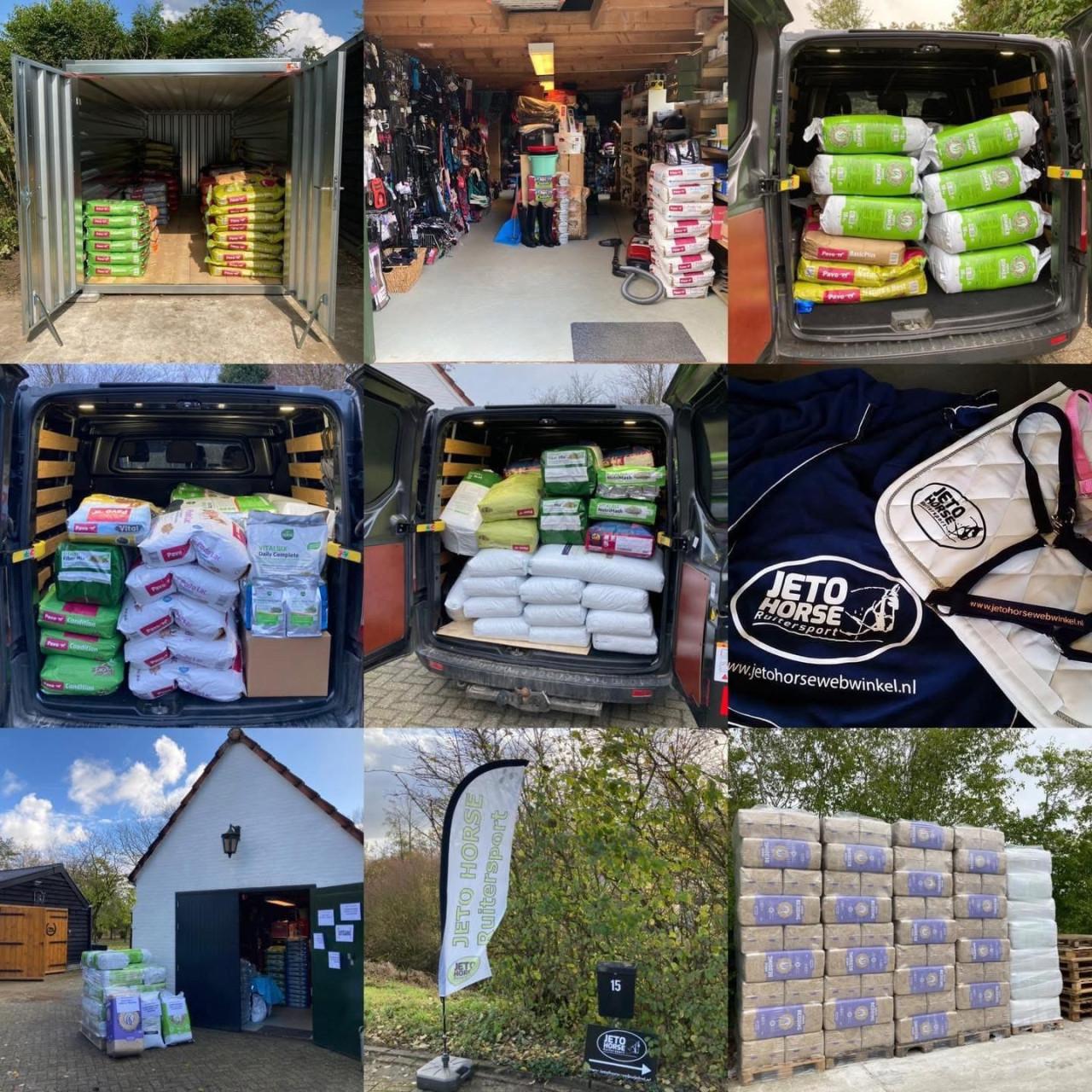 Uitverkoop ruitersport artikelen