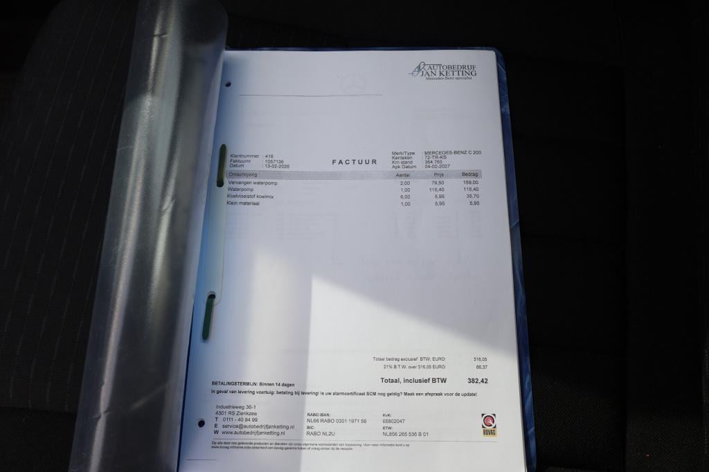 Mercedes-Benz C-Klasse 200 cdi elegance l airco l bluetooth tel l audio mb 