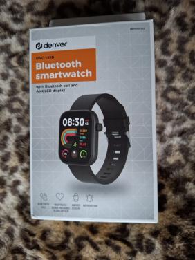 Denver Smartwatch - zwart SWC185B. met belfunctie  Nieuw in doos