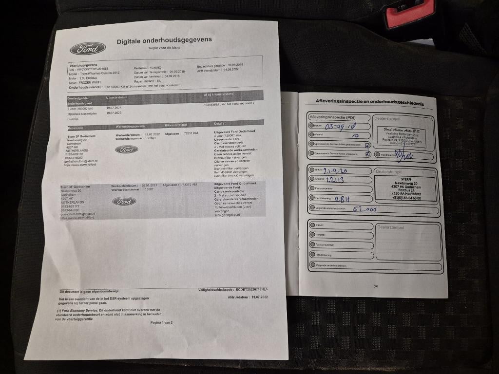 Ford Transit Custom 320 2.0 tdci l2h2 trend airco / cruise controle / verho