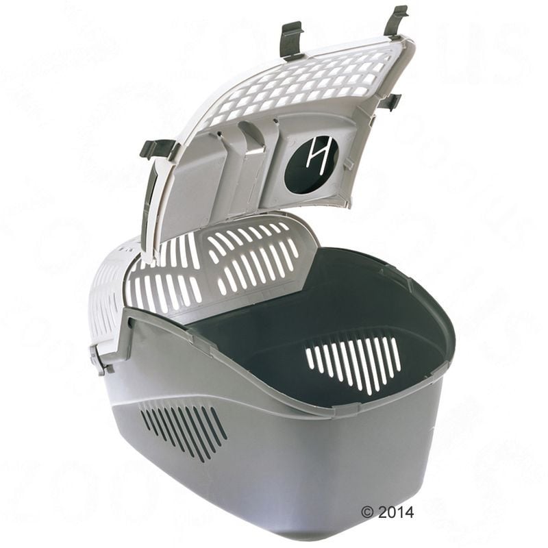 Katten Transportbox kunststof (2 stuks €5)