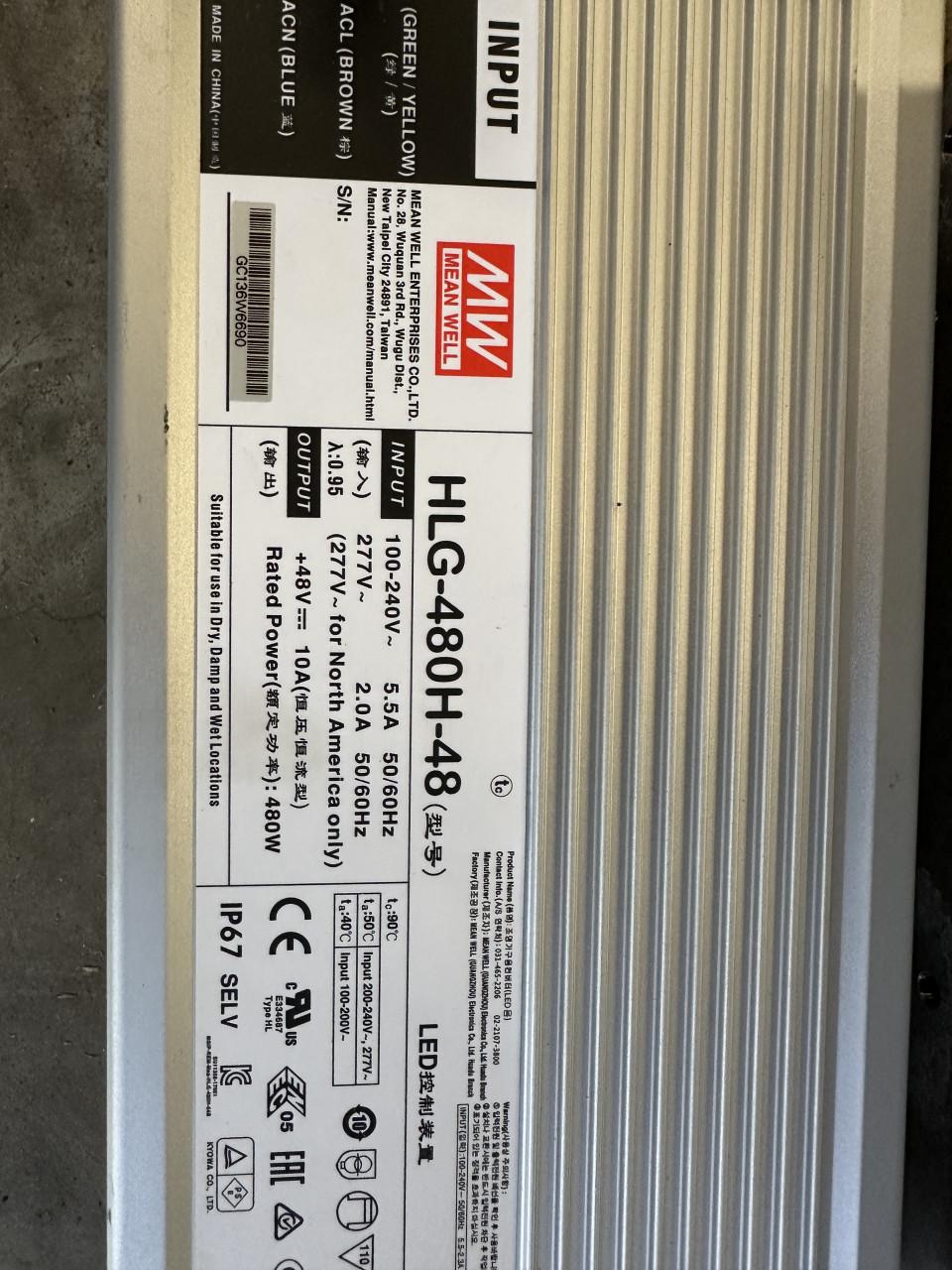 MEAN WELL LED drivers