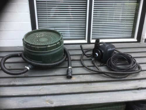 Te koop , Vijverpompen + onderwater filter