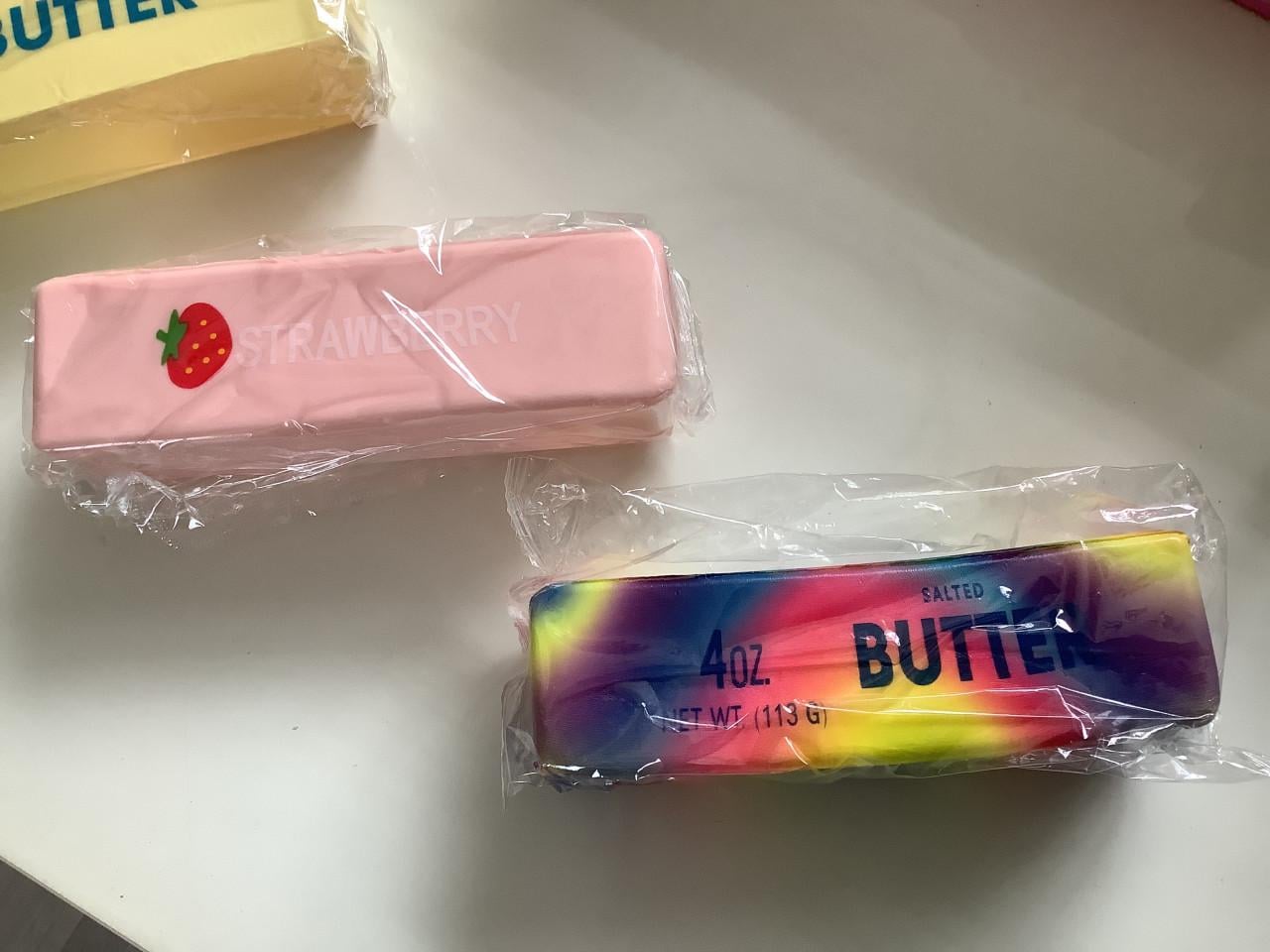 De nieuwste Tik Tok rage squishy butter.