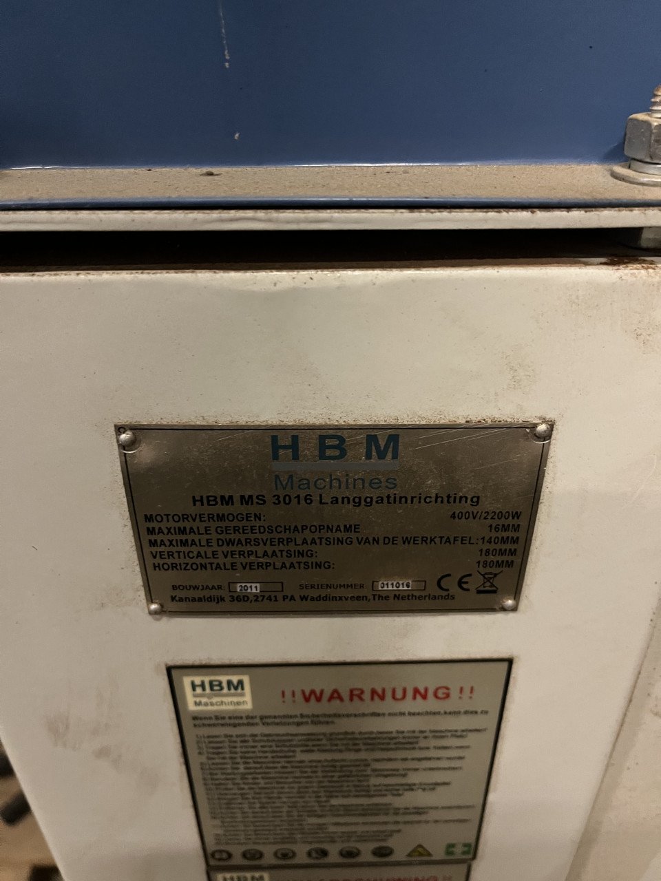 Lang gat boormachine