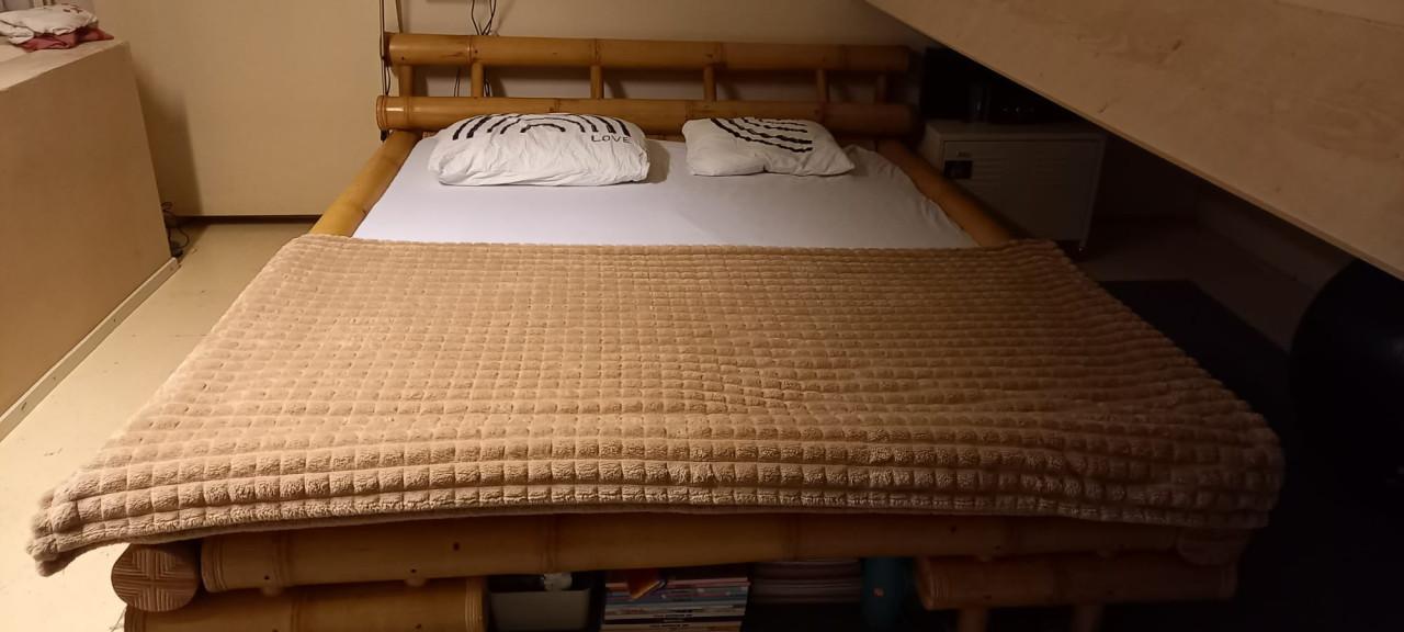 Bamboe 2-persoonsbed