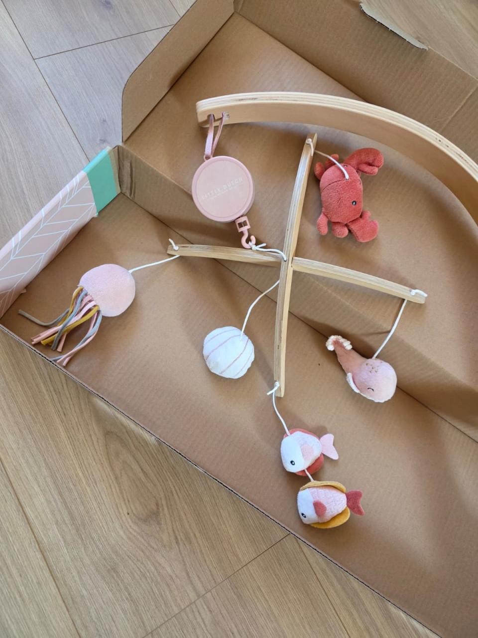 Little Dutch Boxmobiel Ocean Pink