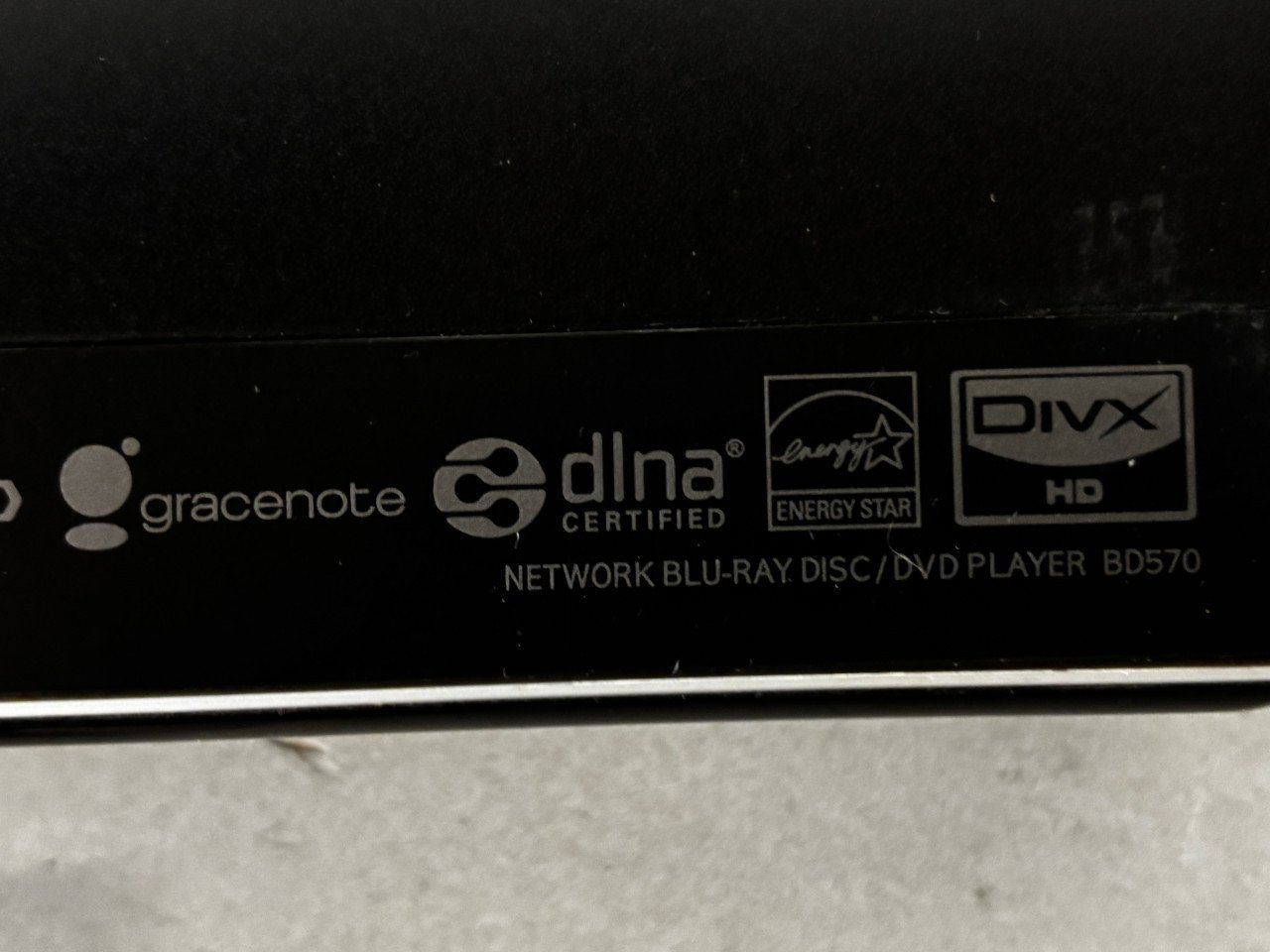 LG BD570 Blu-Ray speler