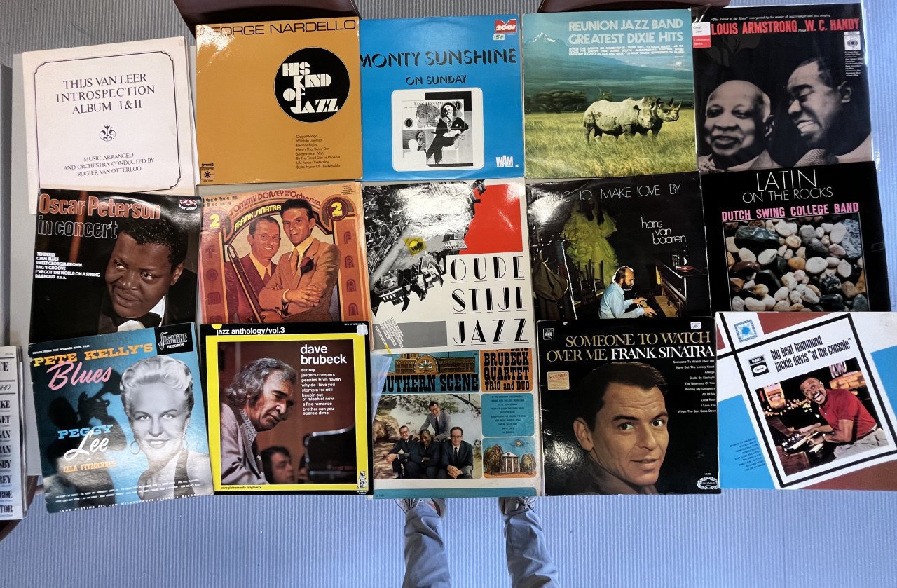 Jazz platen lp’s grammofoonplaten WIJ STOPPEN ERMEE