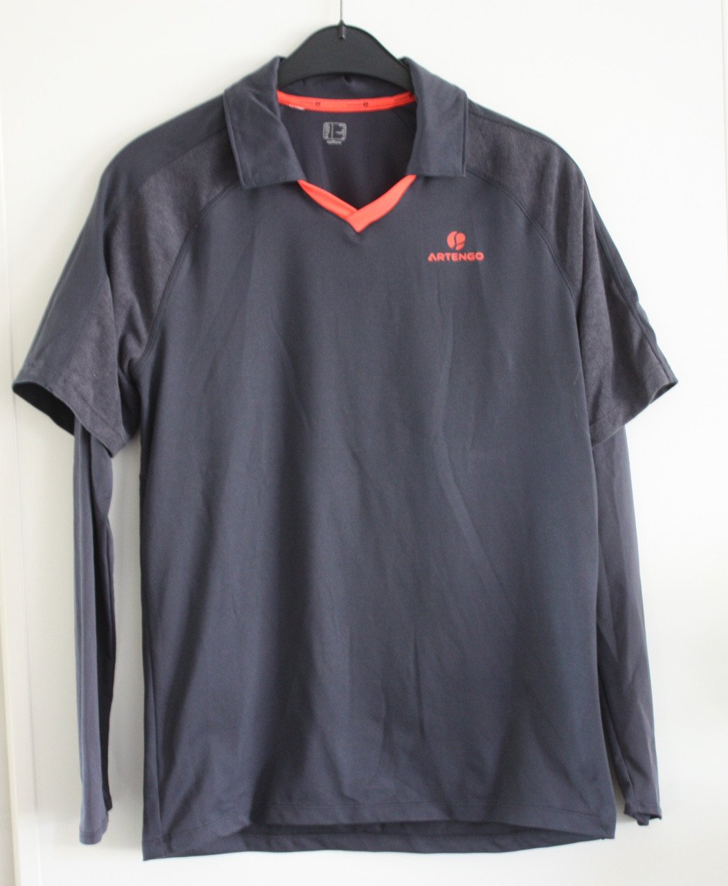 Shirt 2 in 1 met lange en korte mouwen maat s