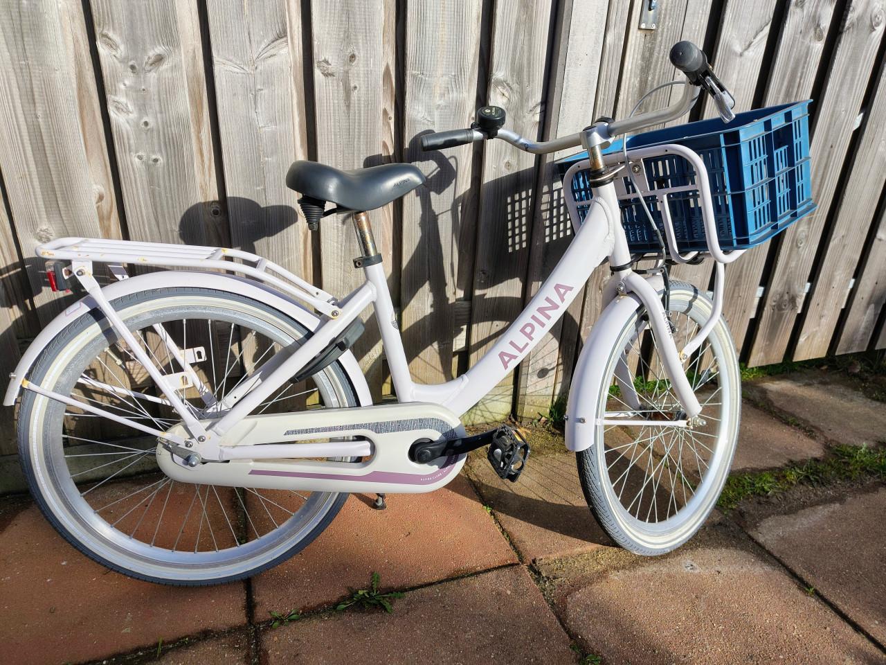 Meisjesfiets 22 inch Alpina