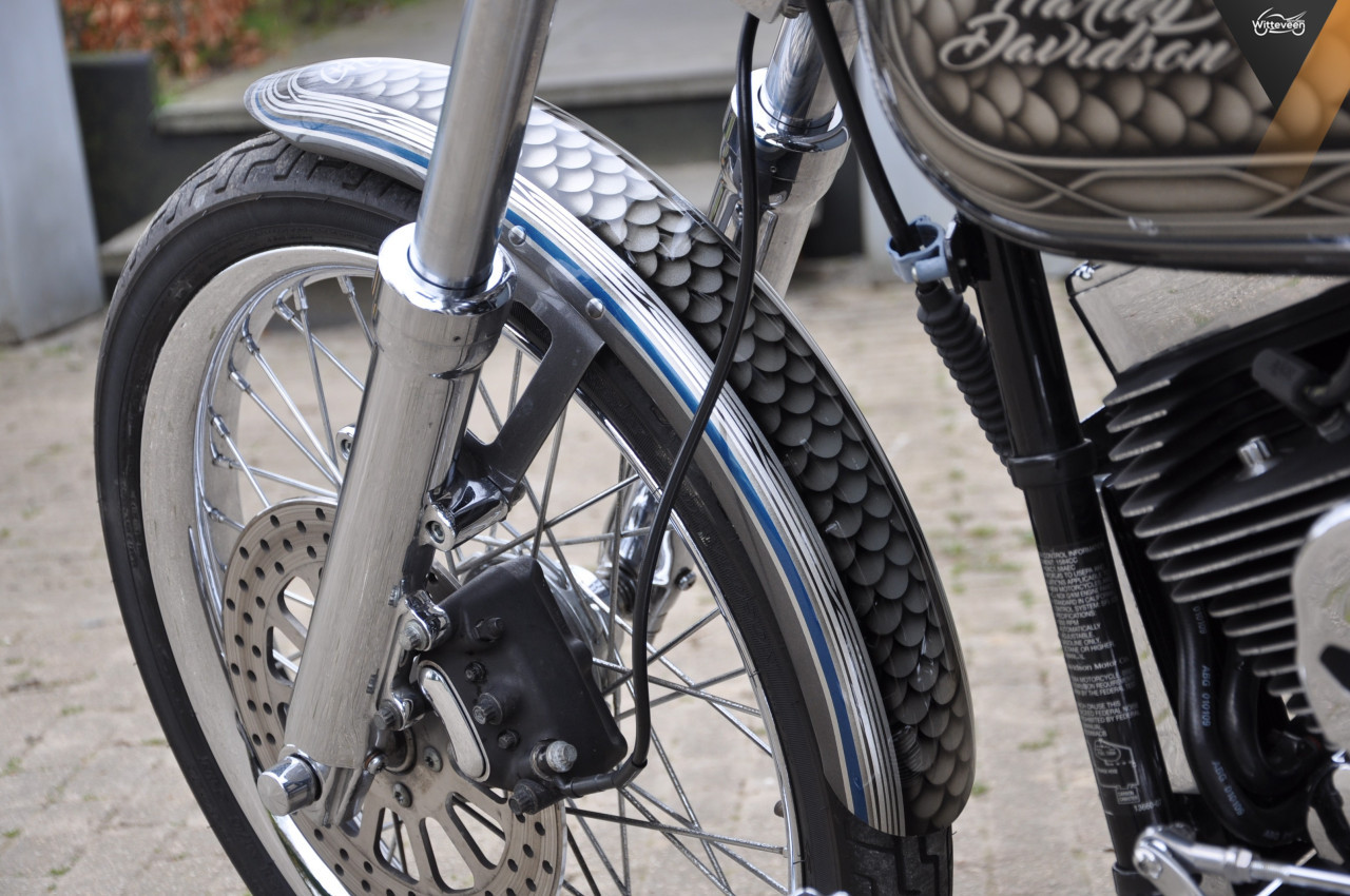 Harley Davidson FXSTC Softail Custom 96 Zeer speciale motor!