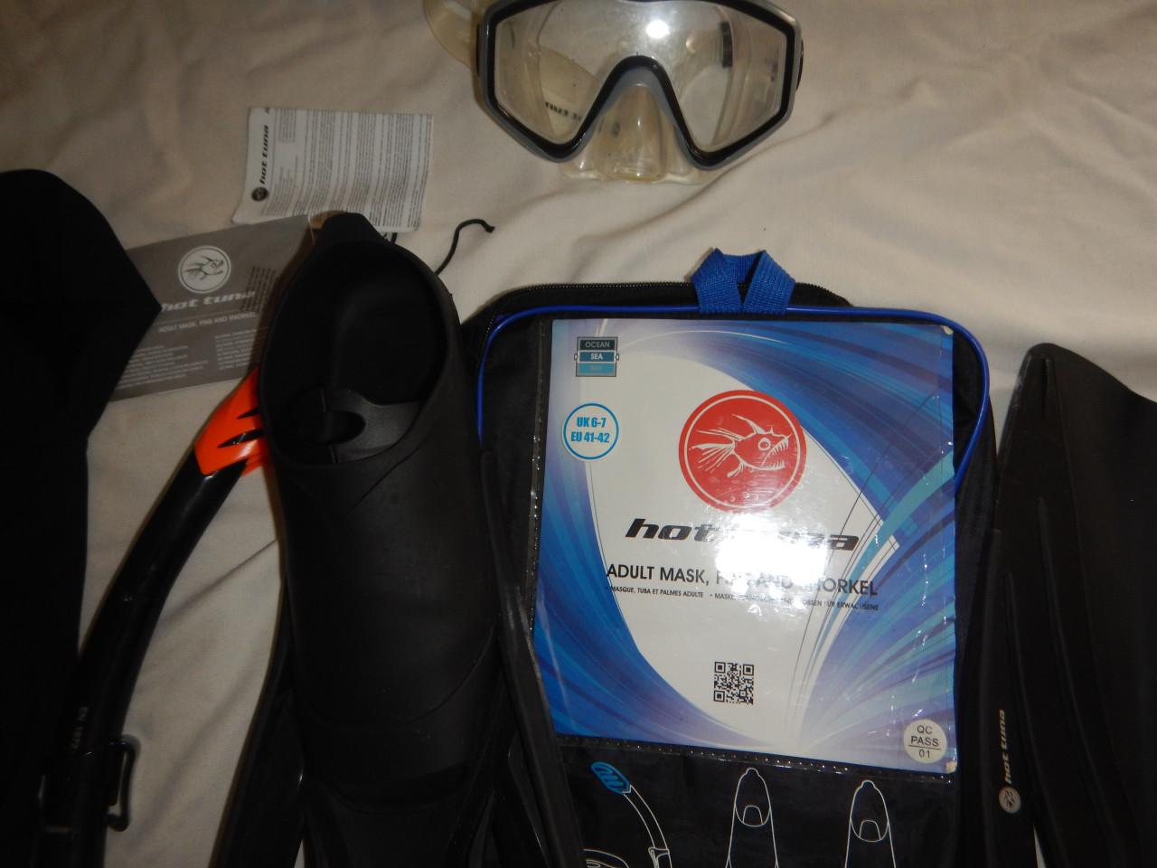 Snorkelset met snorkelshirt (Maat L)