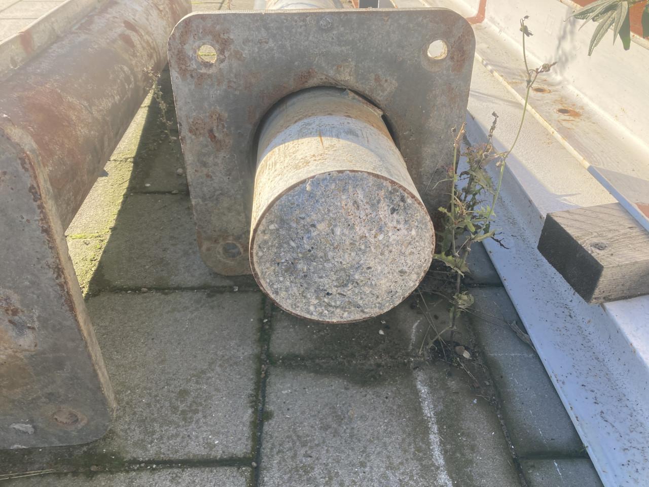 Ijzeren balken en pilaren