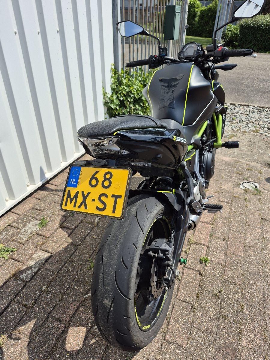 Kawasaki Z650 uit 2018, mooie naked bike
