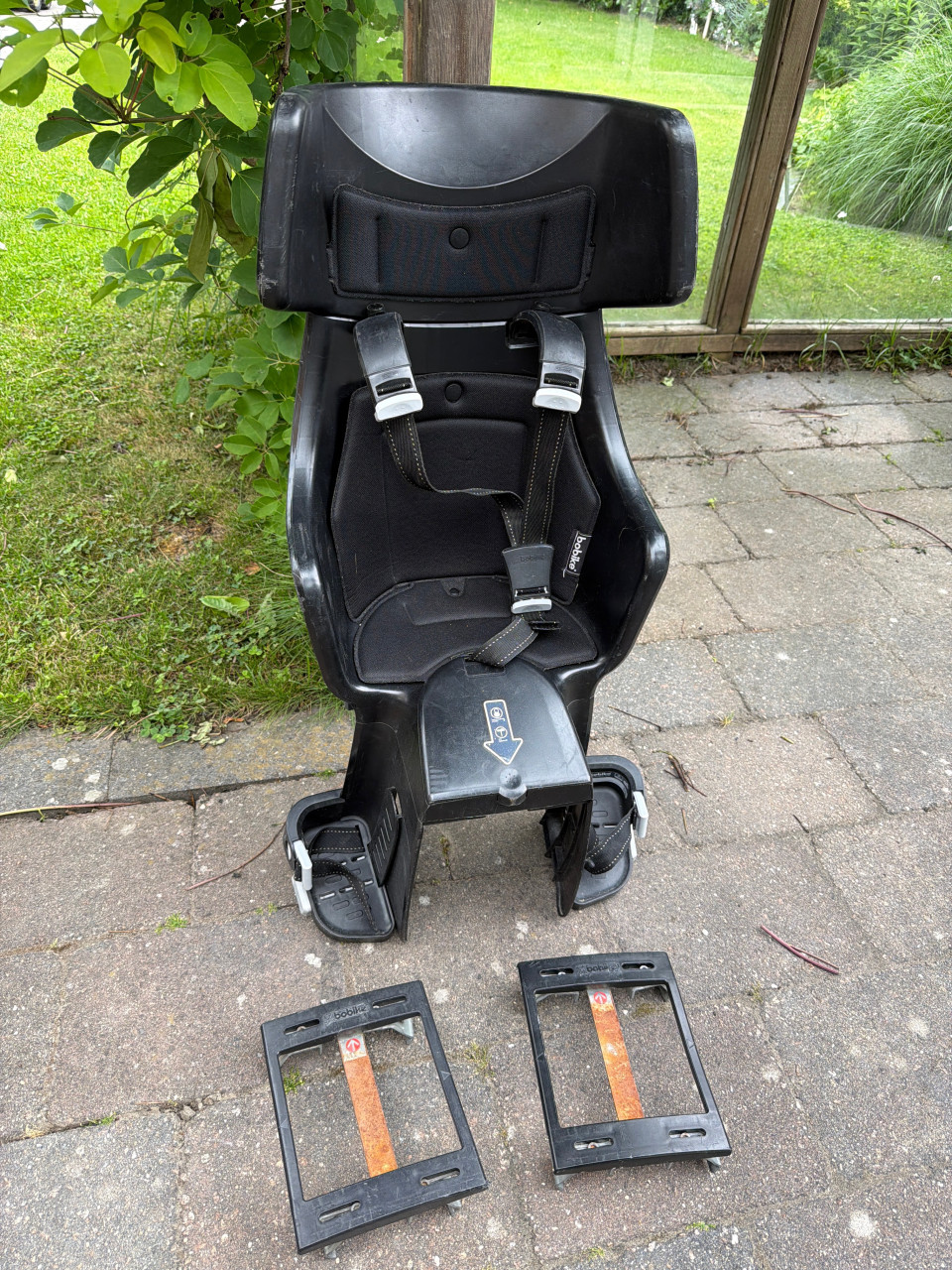 Fietsstoeltje achter Bobike Maxi