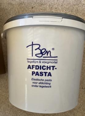 Ben tegellijm & voegmortel afdichtpasta