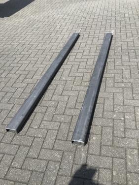 Verlenglepels heftruck stalen kokers