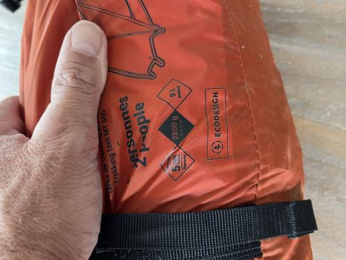 Trekkers tent Dectlon MT500