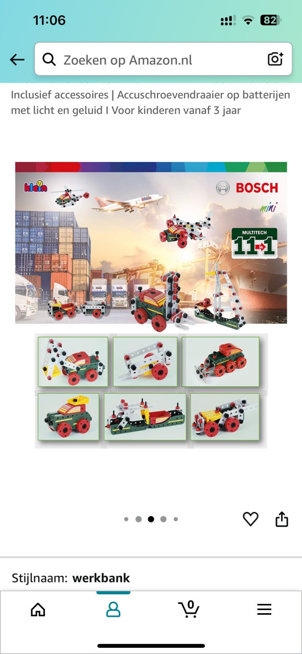 Werkbank Bosch meer dan compleet. met extra’s