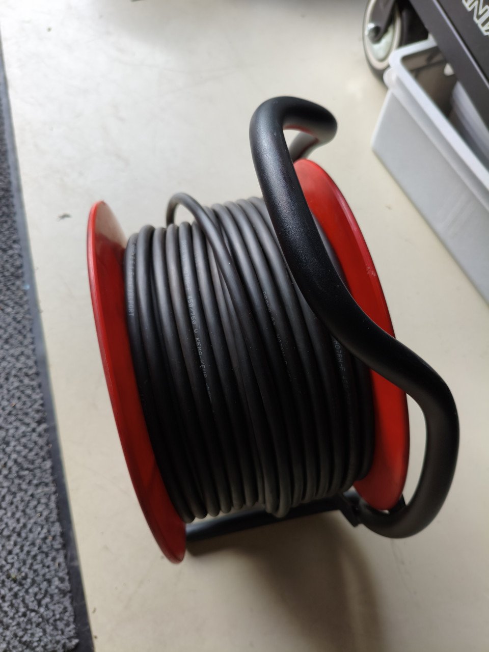 Kabel haspel 50mtr