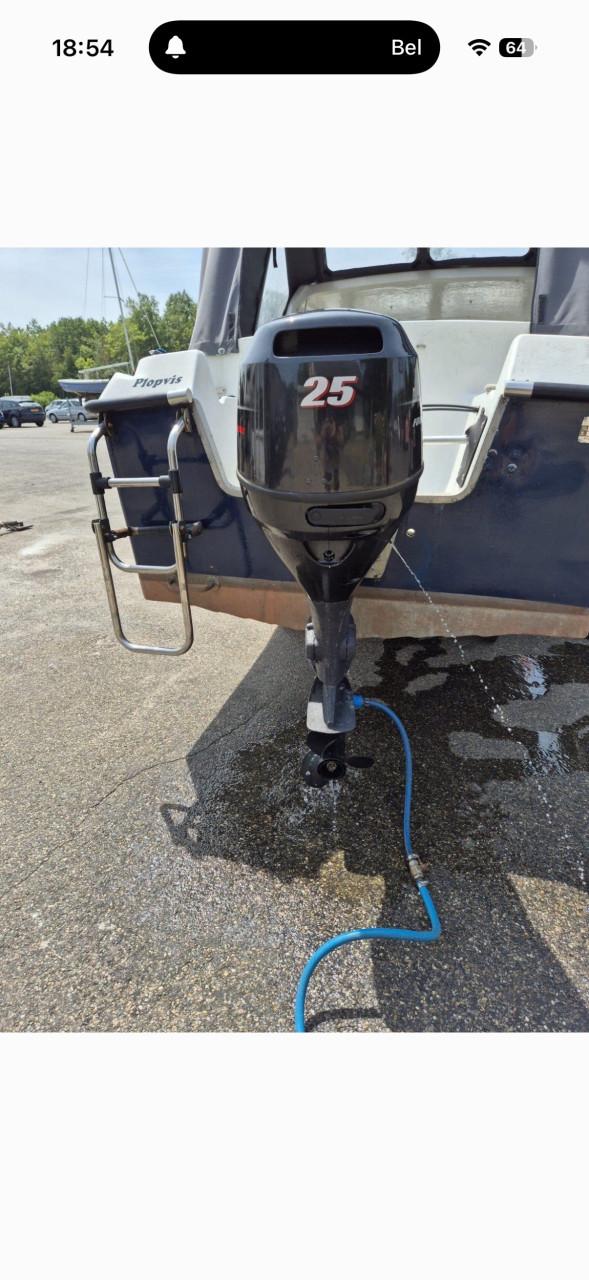 Ryds tumoare boot met 25 pk 4-takt suzuki