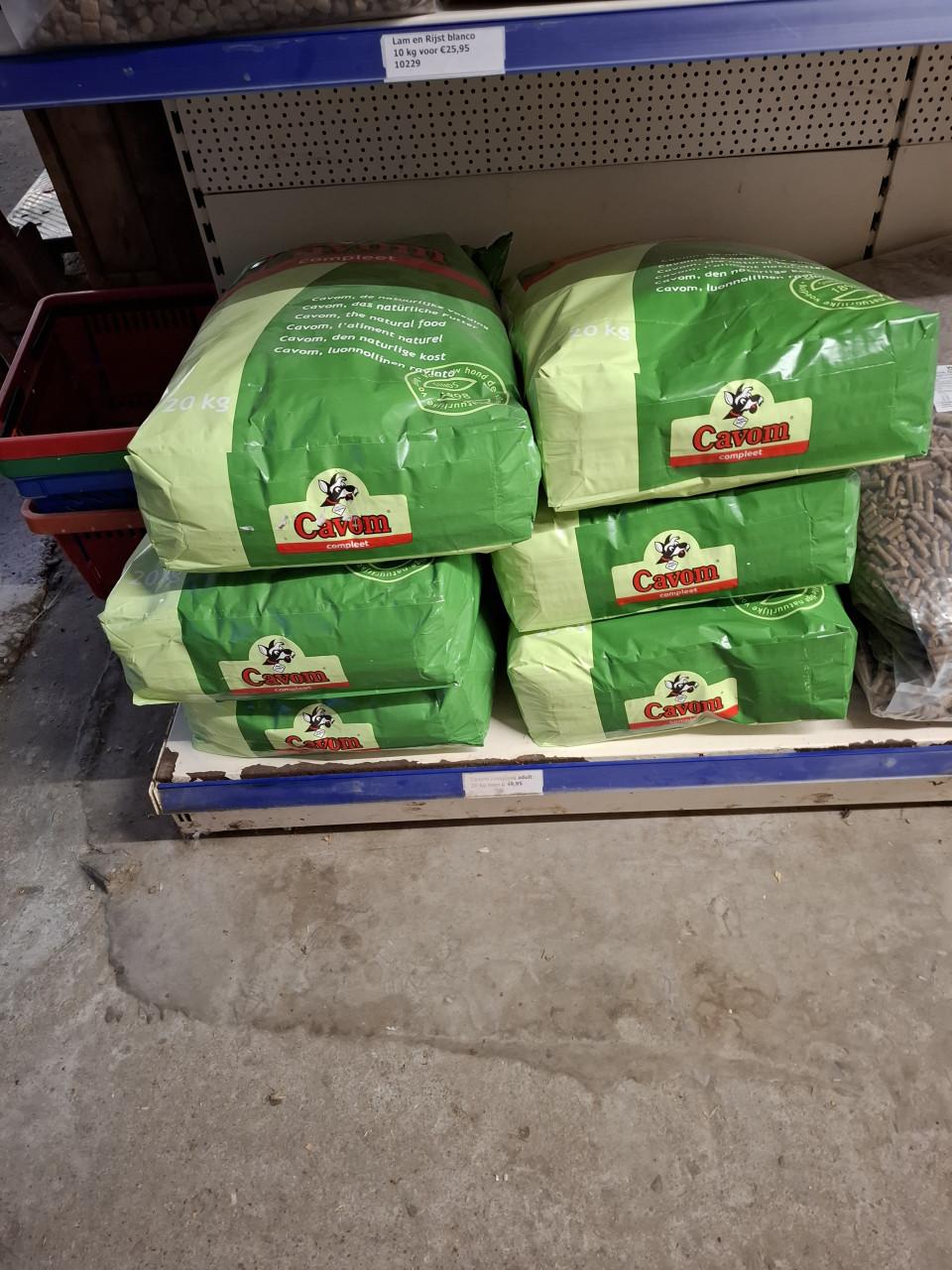 Cavom adult, 20 kg voor €49,95