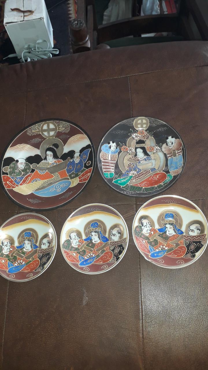 Divers Satsuma servies