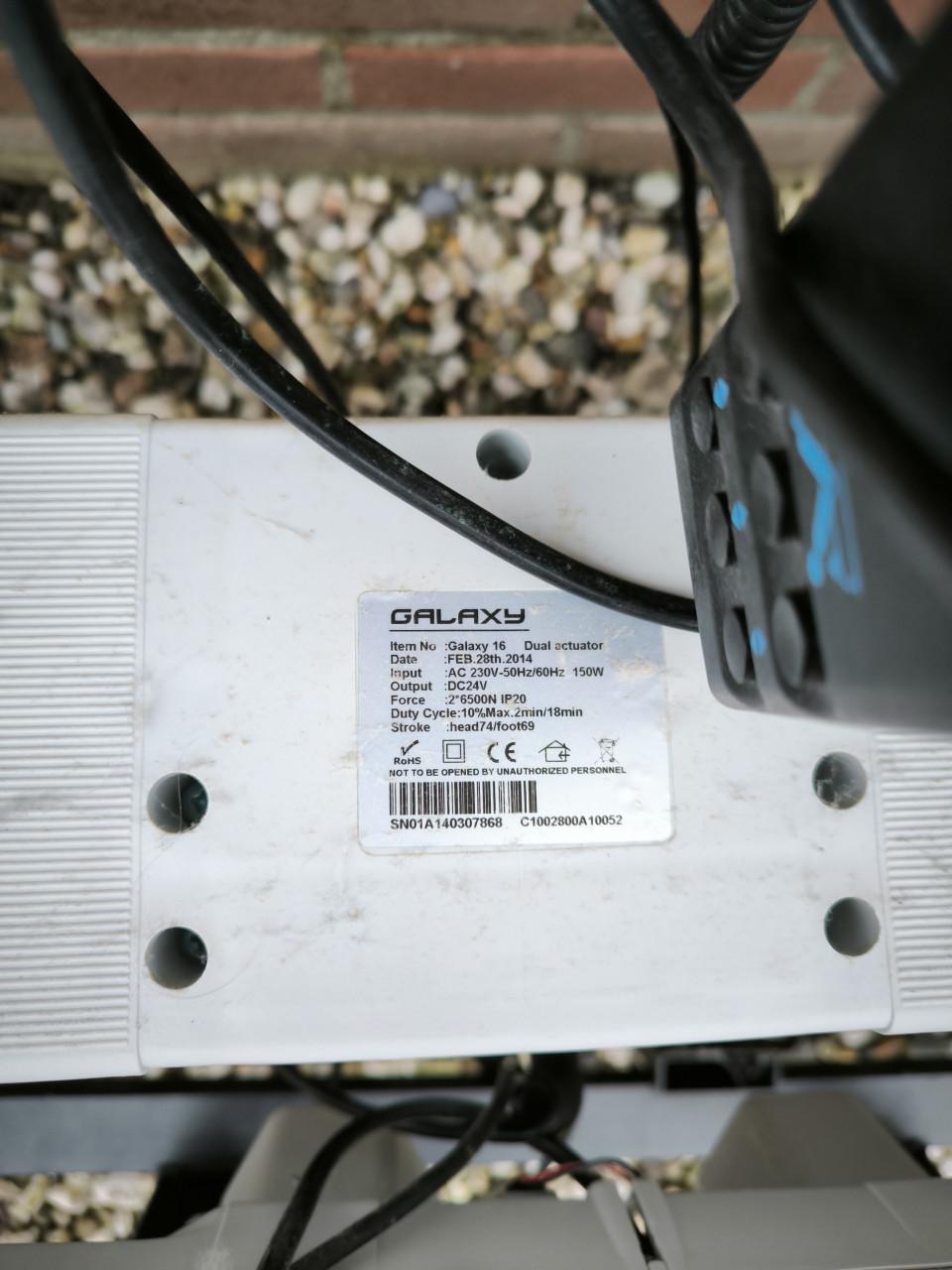 Electrische boxspring onderstel