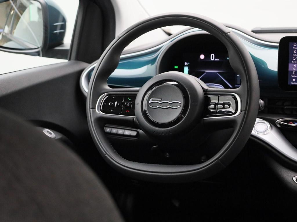 Fiat 500 icon 42 kwh | automaat | parkeer sensoren | navigatie | virtual co