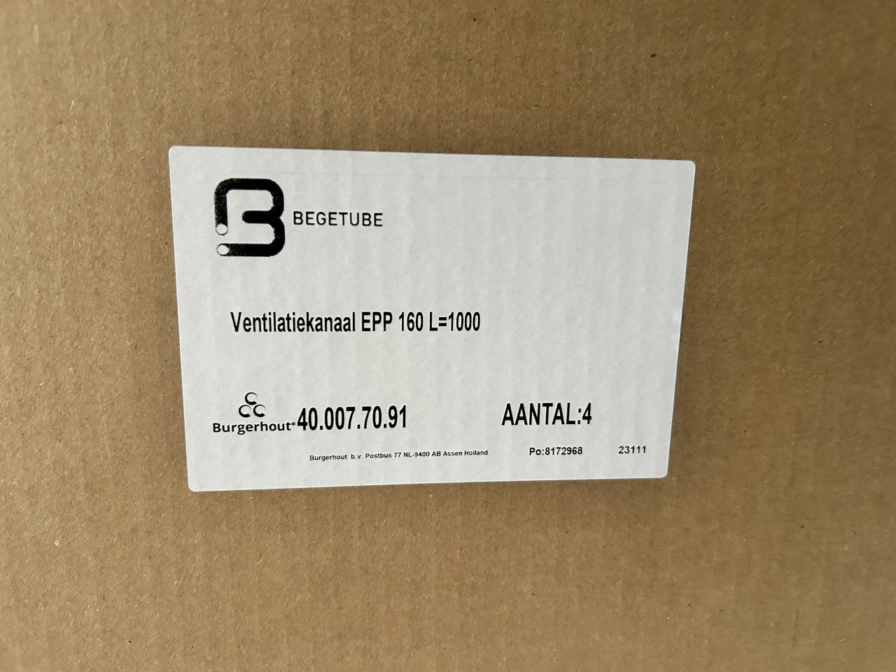 Ventilatiekanalen