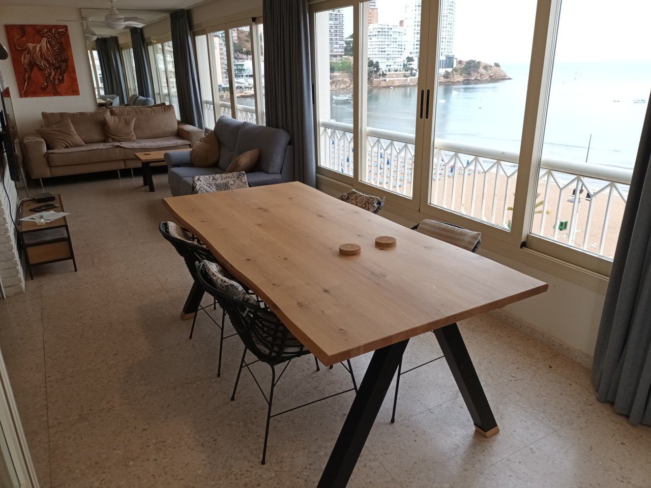 Groot Appartement Benidorm Spanje 2026 te huur april, mei en juni 2026