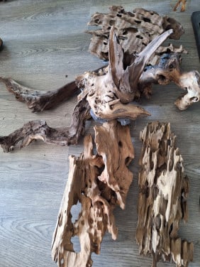 Aquarium hout