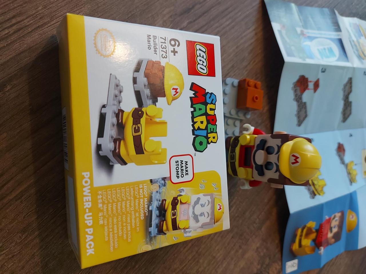 Super Mario power up 71373 Builder compleet in doos excl. Mario (zie 71360)