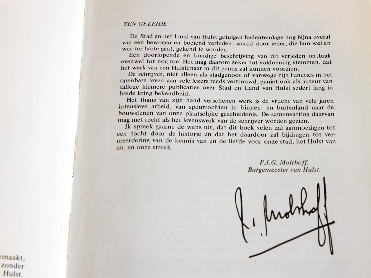 De Geschiedenis van Hulst (P.J. Brand)