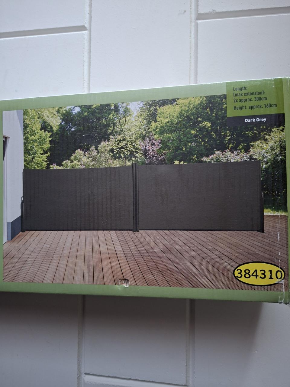 Windscherm, dubbele Zijmarkiezen