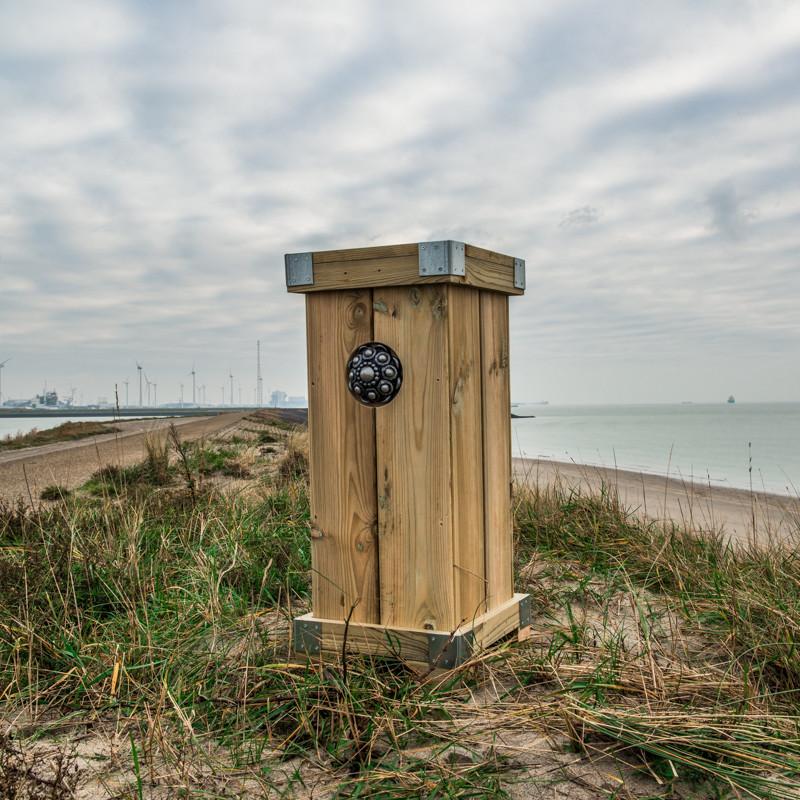 10jarige Jubileumactie - Zeeuwse knop bloembak L32 x B35 x H85