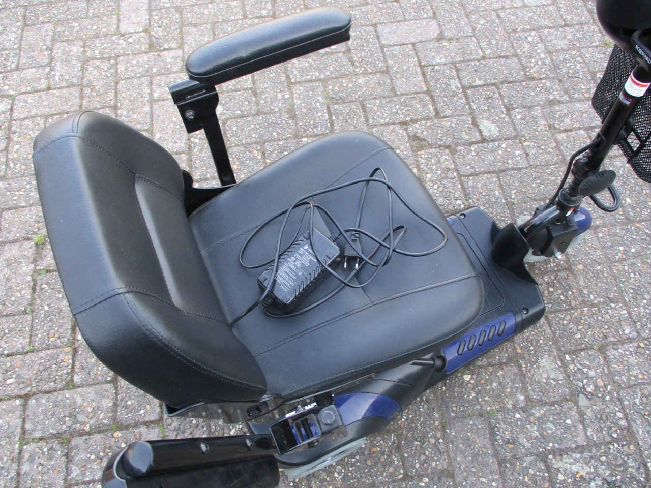 Zgan opvouwbare Venus 3wiel scootmobiel met nieuwe accu,s