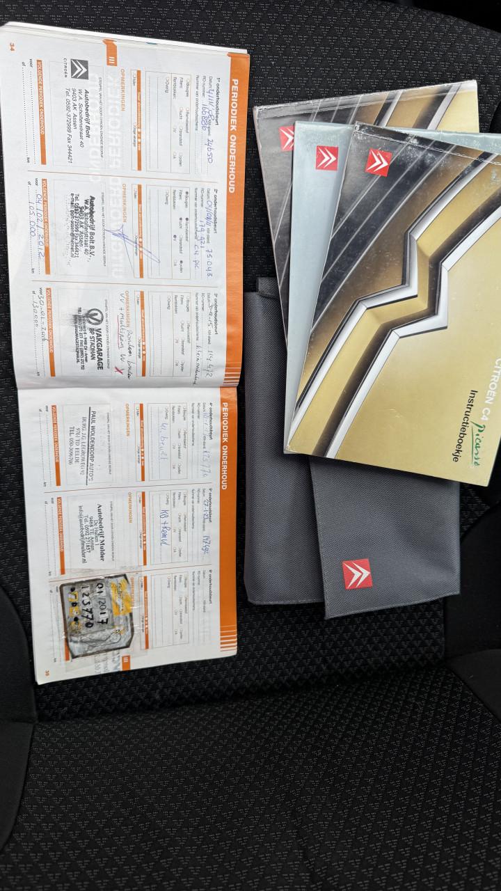 Citroen C4 Picasso 1.8 16V Prestige 2007 Blauw Airco Apk Nap