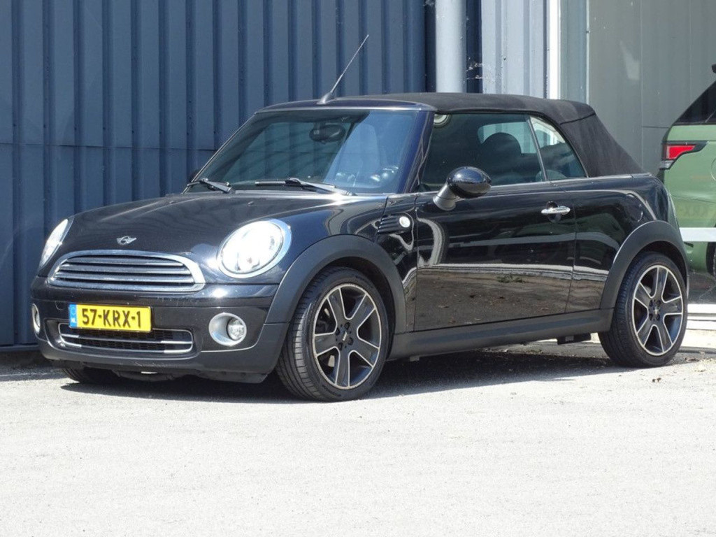 Mini Cooper Cabrio mini 1.6 pepper airco | cruise | stoelverwarming | 17"