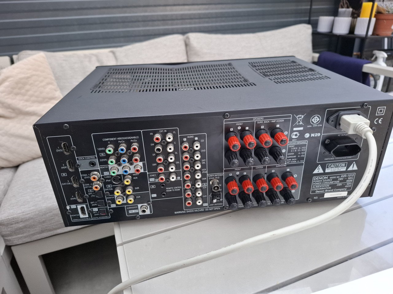 Denon AVR 1910 Surround Dolby DTS HDMI-receiver
