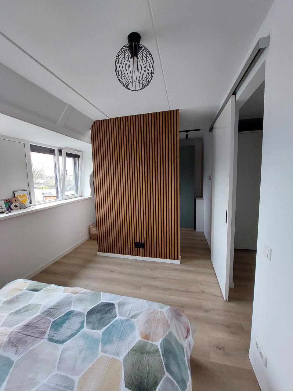 Schuifdeur wit 239 cm x 100.5 cm