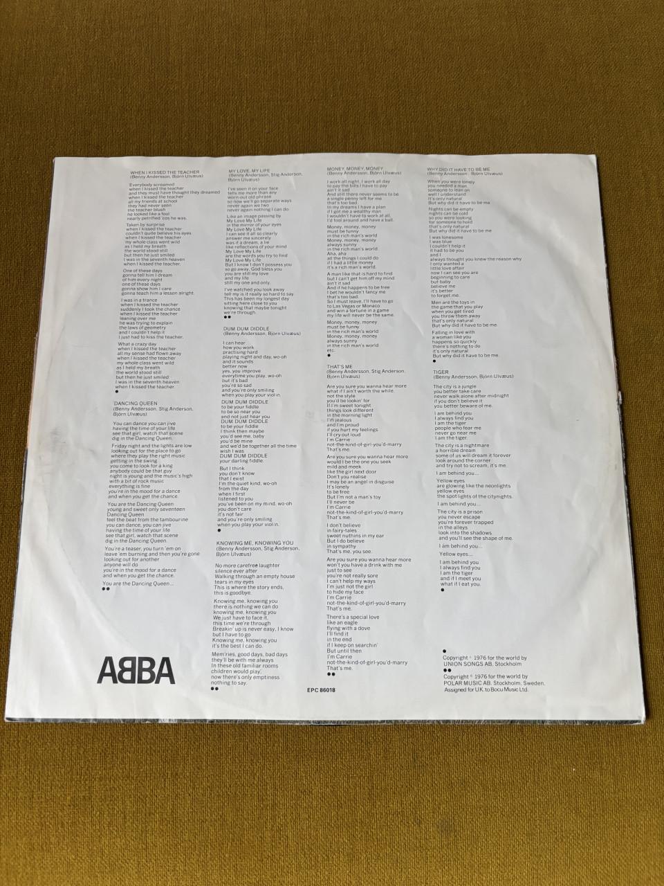 ABBA - Arrival LP Vinyl
