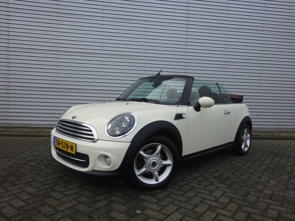 Mini Cooper Cabrio mini 1.6 pepper airco / stoelverw. / elektr. ramen / cru