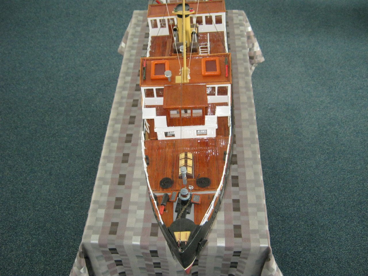 Scheepsmodel KONINGIN EMMA.