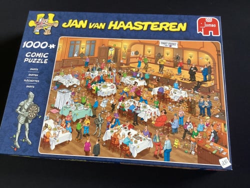Jan van Haasteren puzzel Darten1000stukjes