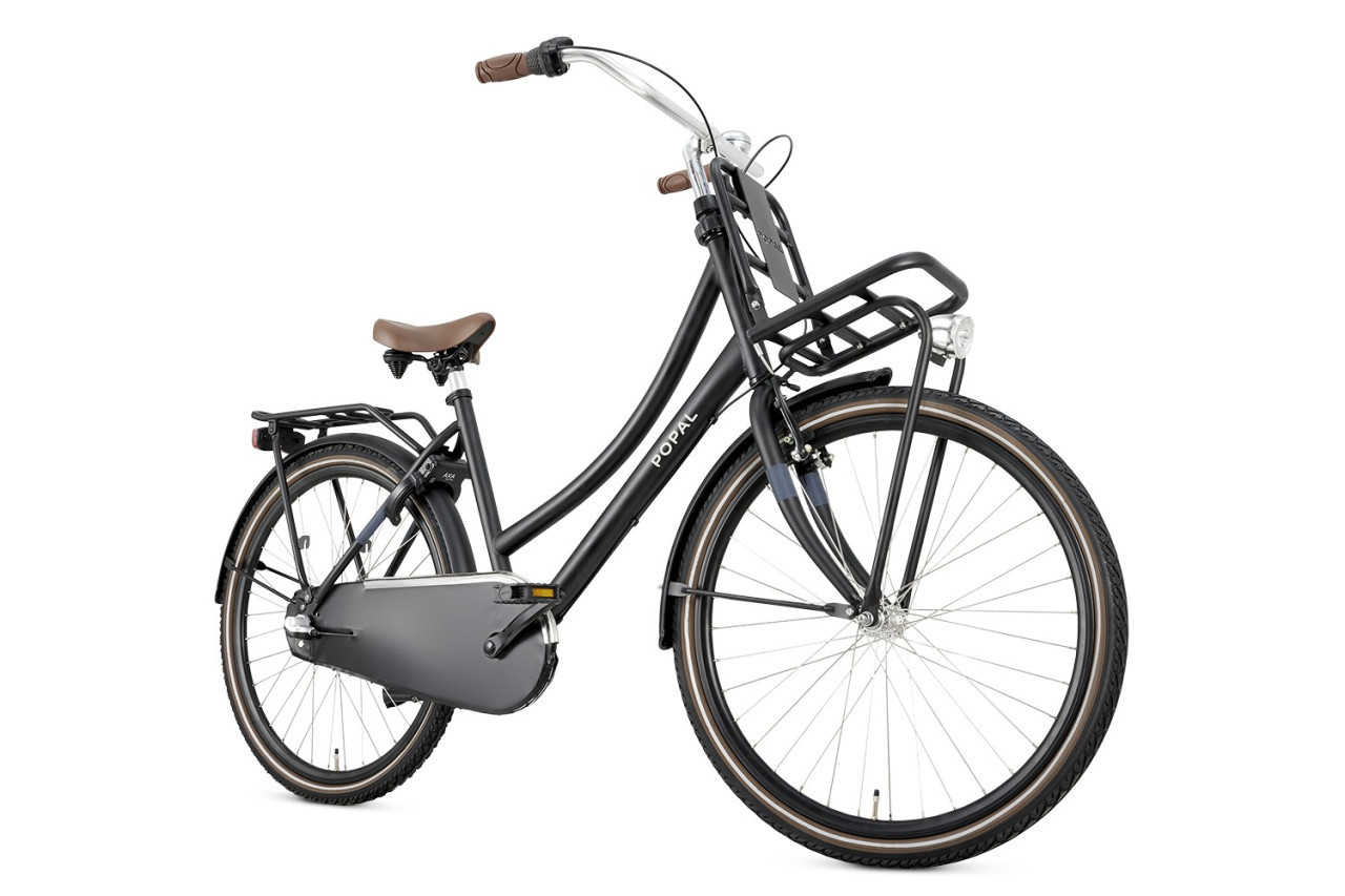 Nieuwe Popal 2025 Daily Dutch Basic + Meisjesfiets 26" 46cm Remn. 3 versn.